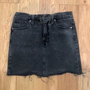 Black Jean Madewell skirt, size 27